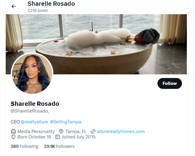 Sharelle Rosado Social Media Profiles