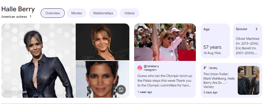  Halle Berry Early Life