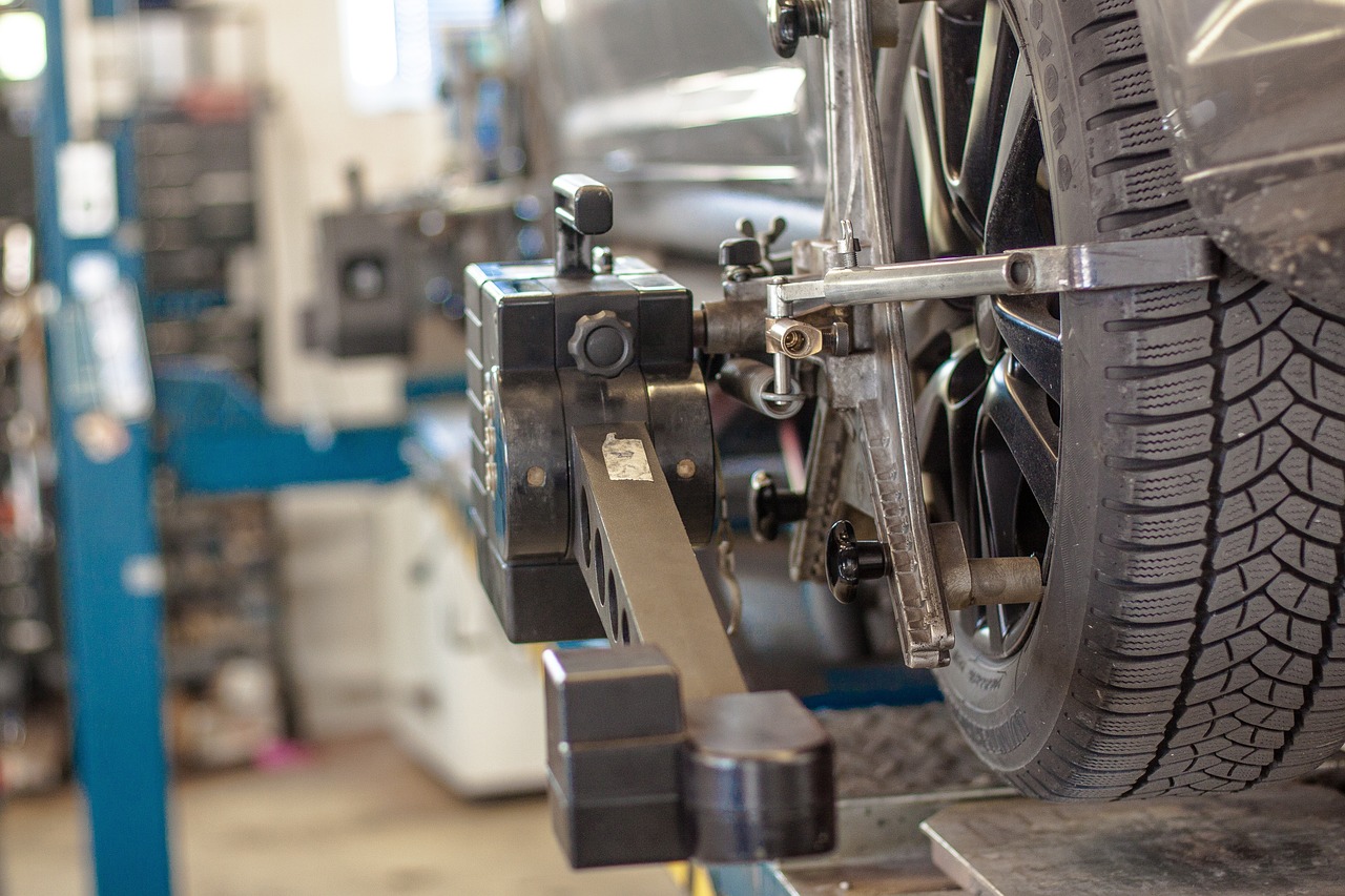 a vehicle being serviced at a Brisbane car repair centre