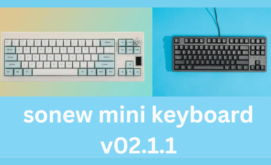 Getting Started With The Sonew Mini Keyboard V02.1.1